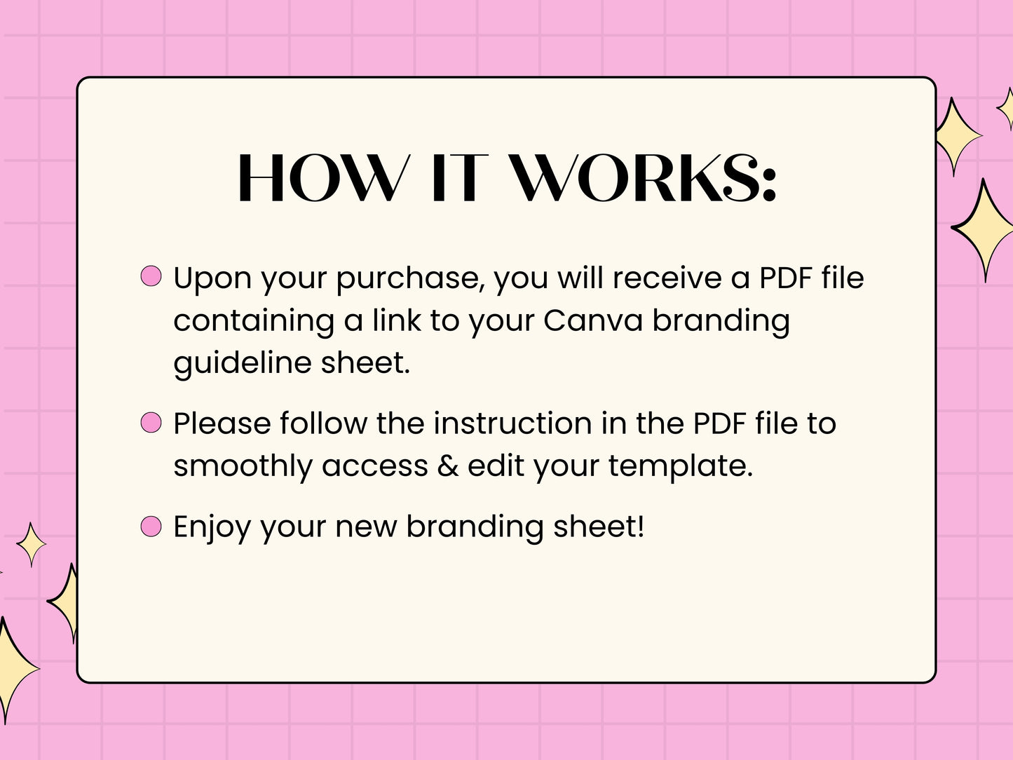 Branding Sheet Canva Template