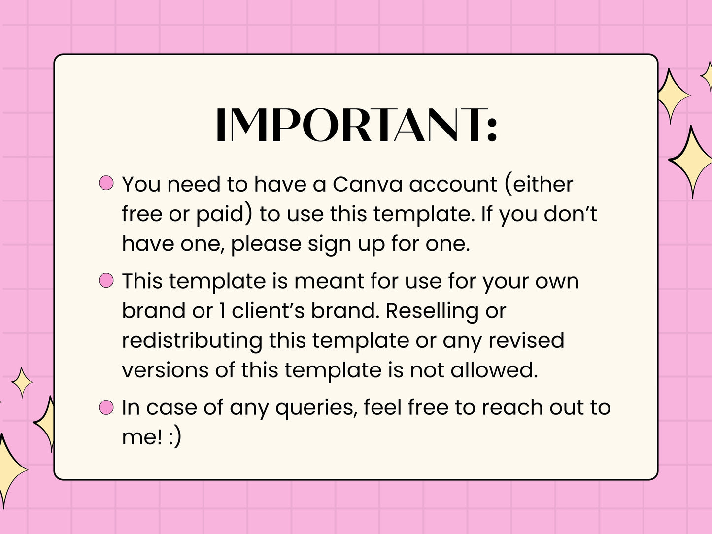 Branding Sheet Canva Template