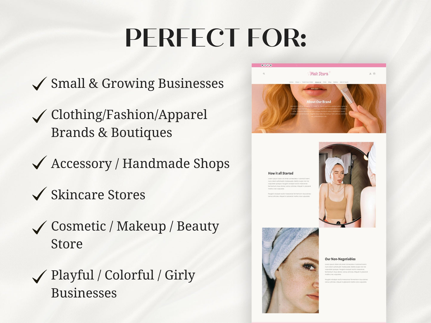 Girly Shopify Theme