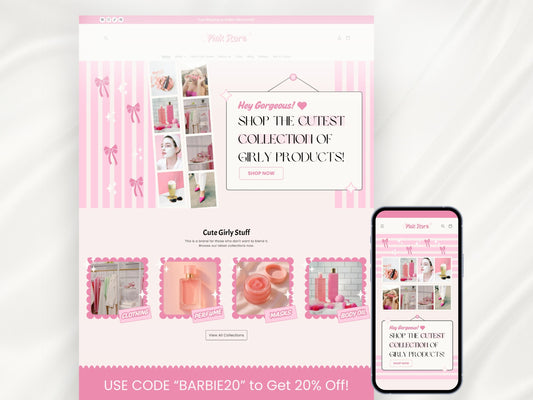 Girly Shopify Theme